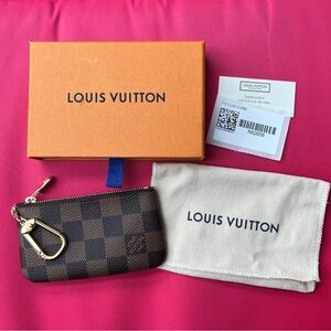 Louis Vuitton Damier Ebene Key Pouch